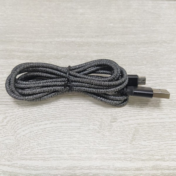 漁絲編織Micro USB數(shù)據(jù)線，USB Type-A數(shù)據(jù)線